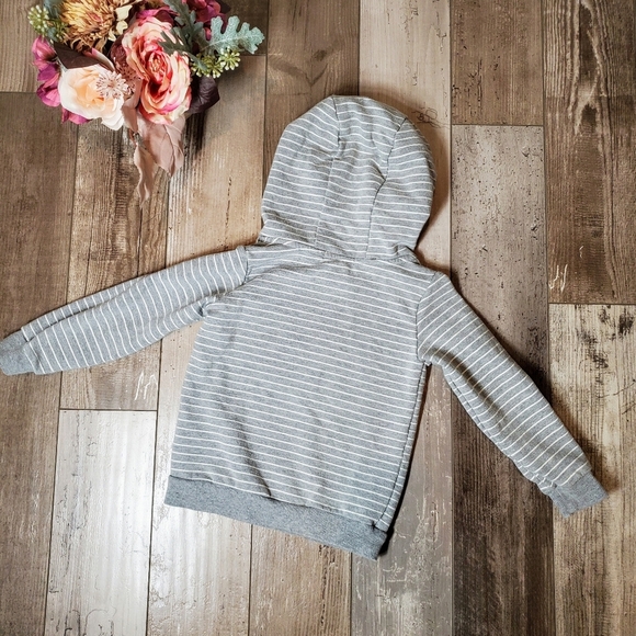 Tommy Bahama Hooded Top Gray White Striped Volkswagon Hippie Van Size 4T NWOT - Picture 13 of 14